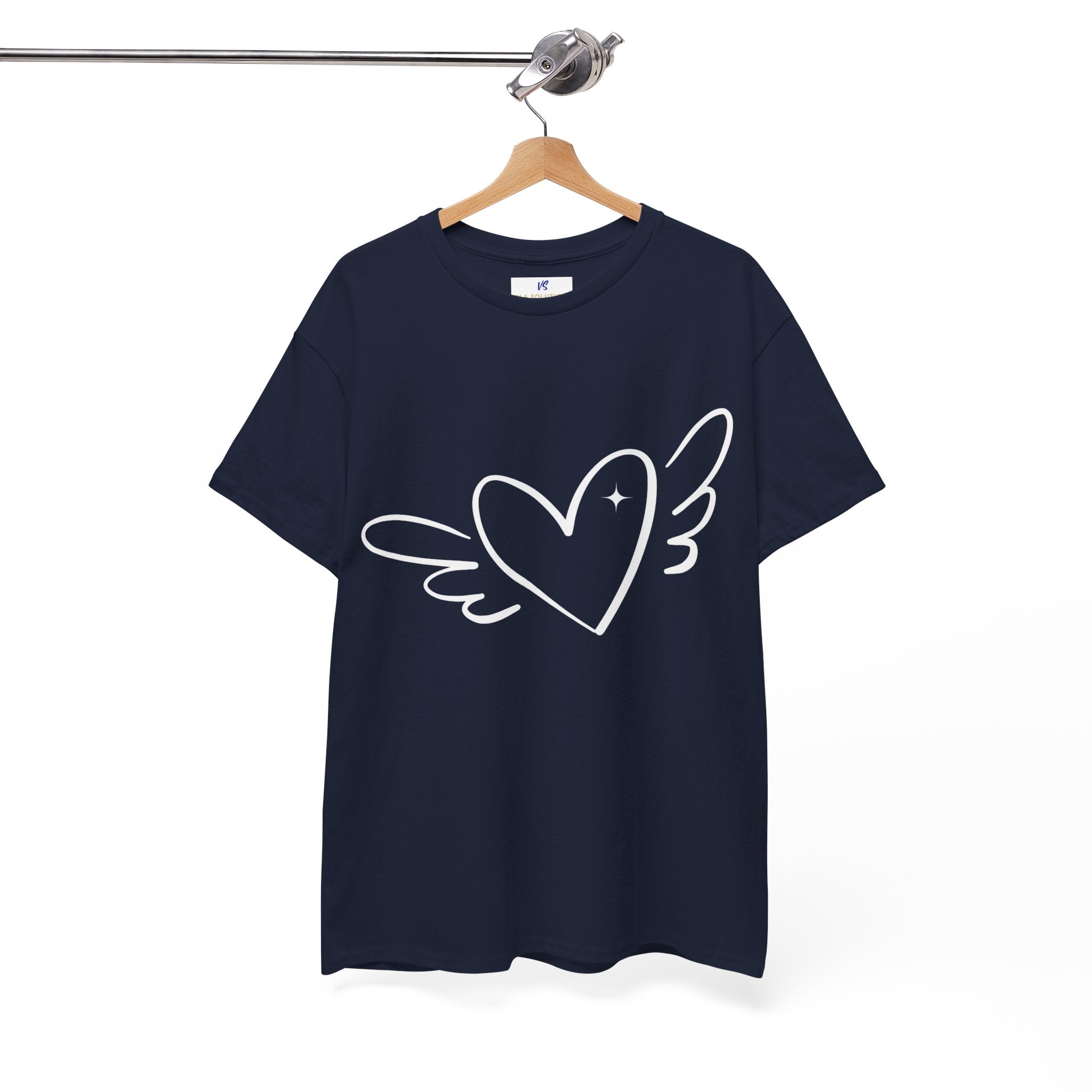 VS Unisex T-Shirt Heavy Cotton: Romantic Gift, Couples Matching Top!