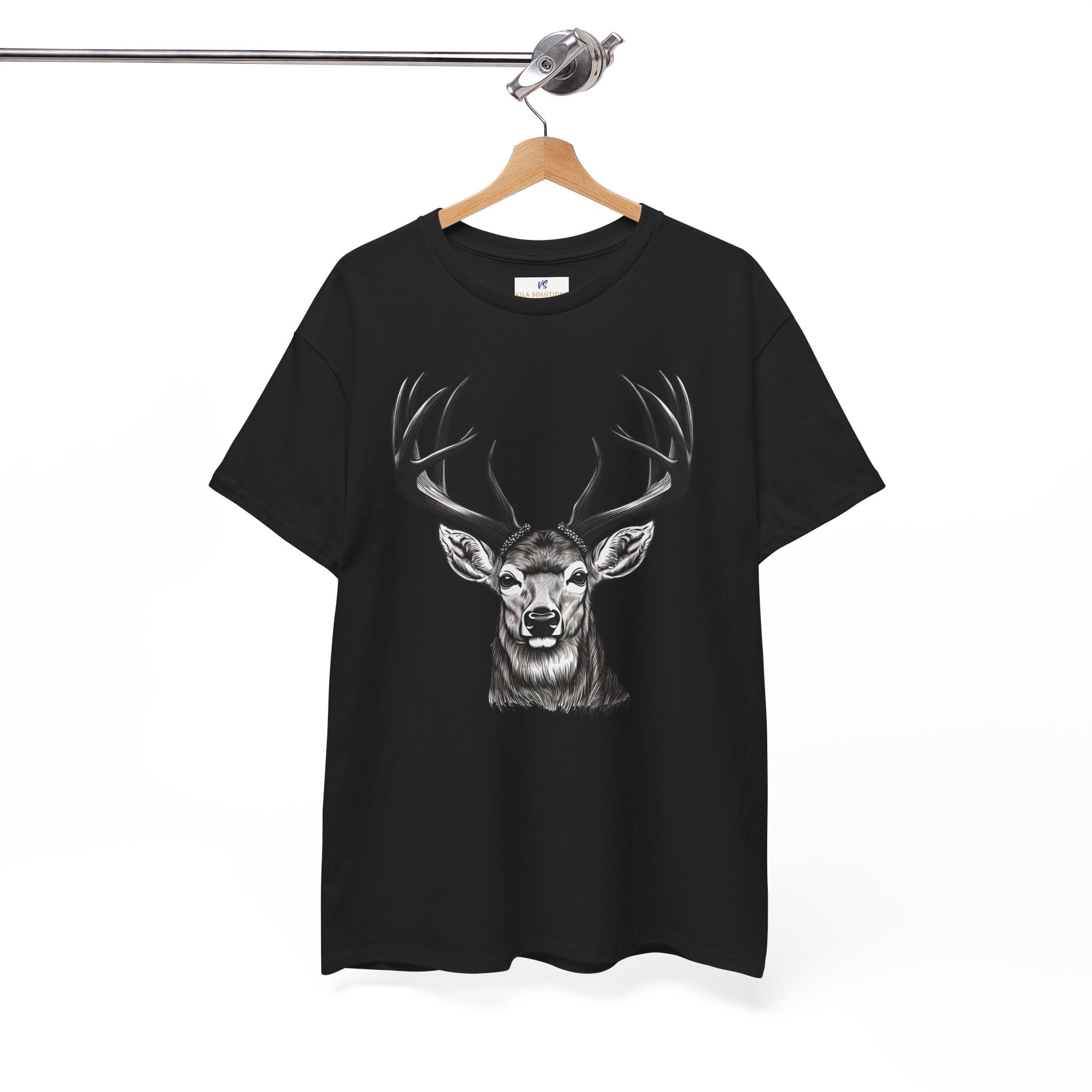 VS Buck photo Unisex Heavy Cotton Tee - Nature Lover Gift