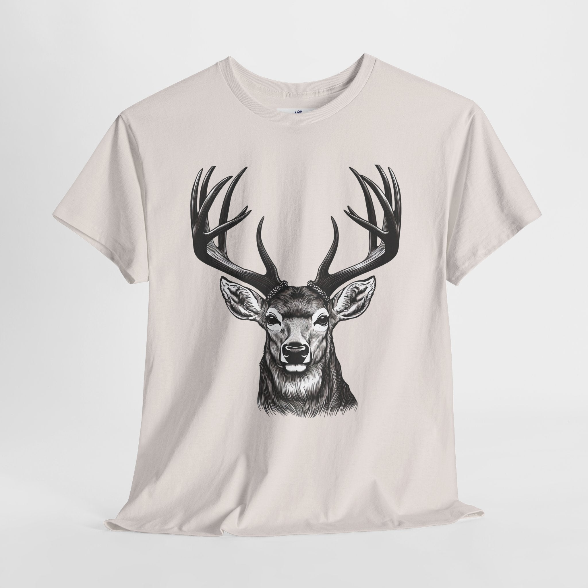 VS Buck photo Unisex Heavy Cotton Tee - Nature Lover Gift