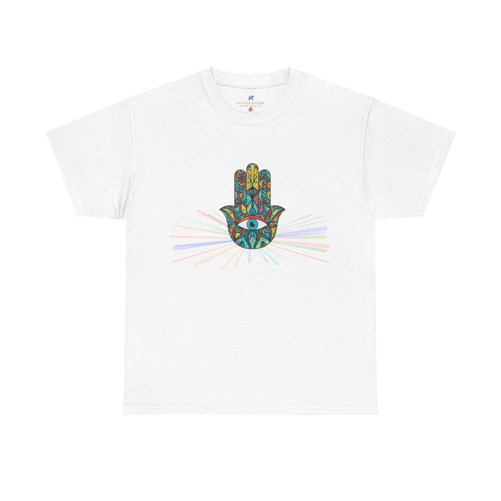 VS Unisex T-Shirt Heavy Cotton: Color Third Eye, Spiritual Graphic.