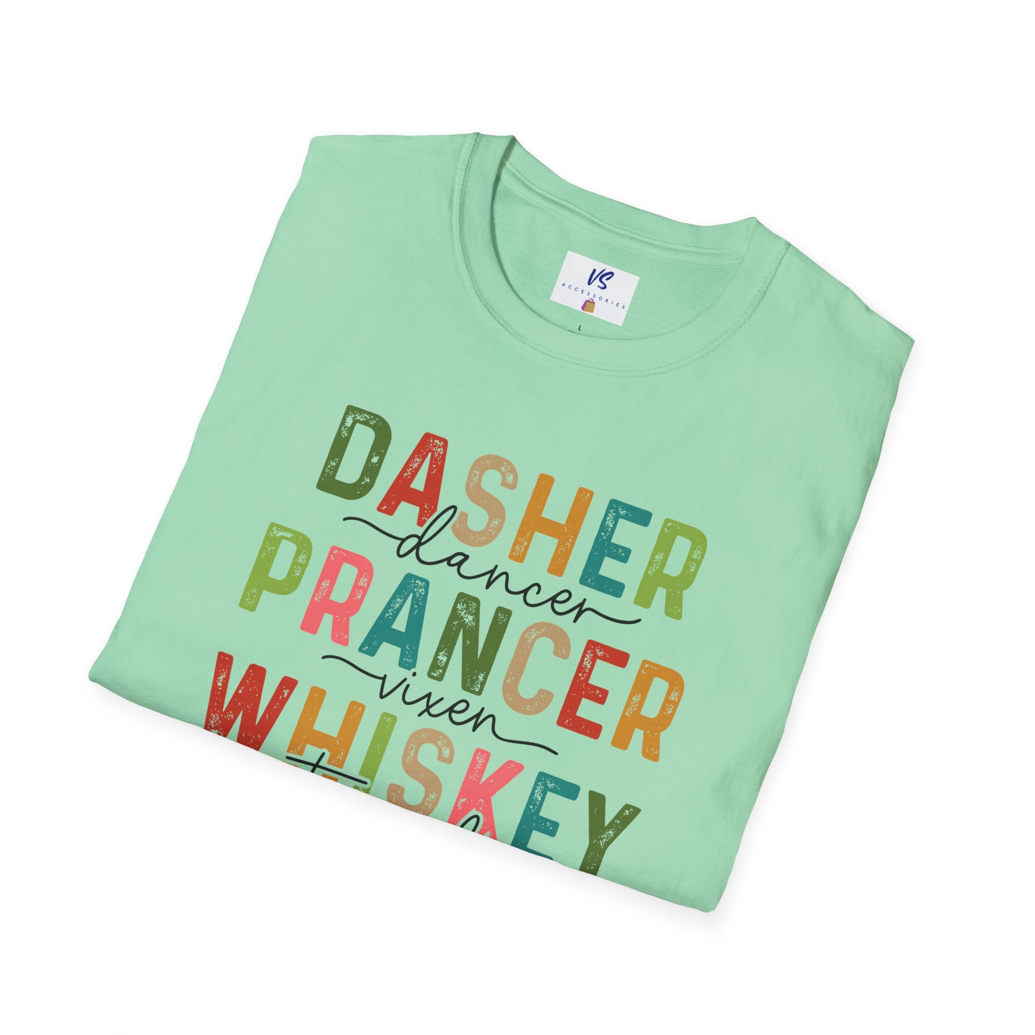 VS Dasher, Prancer, Whiskey Vodka Tee!