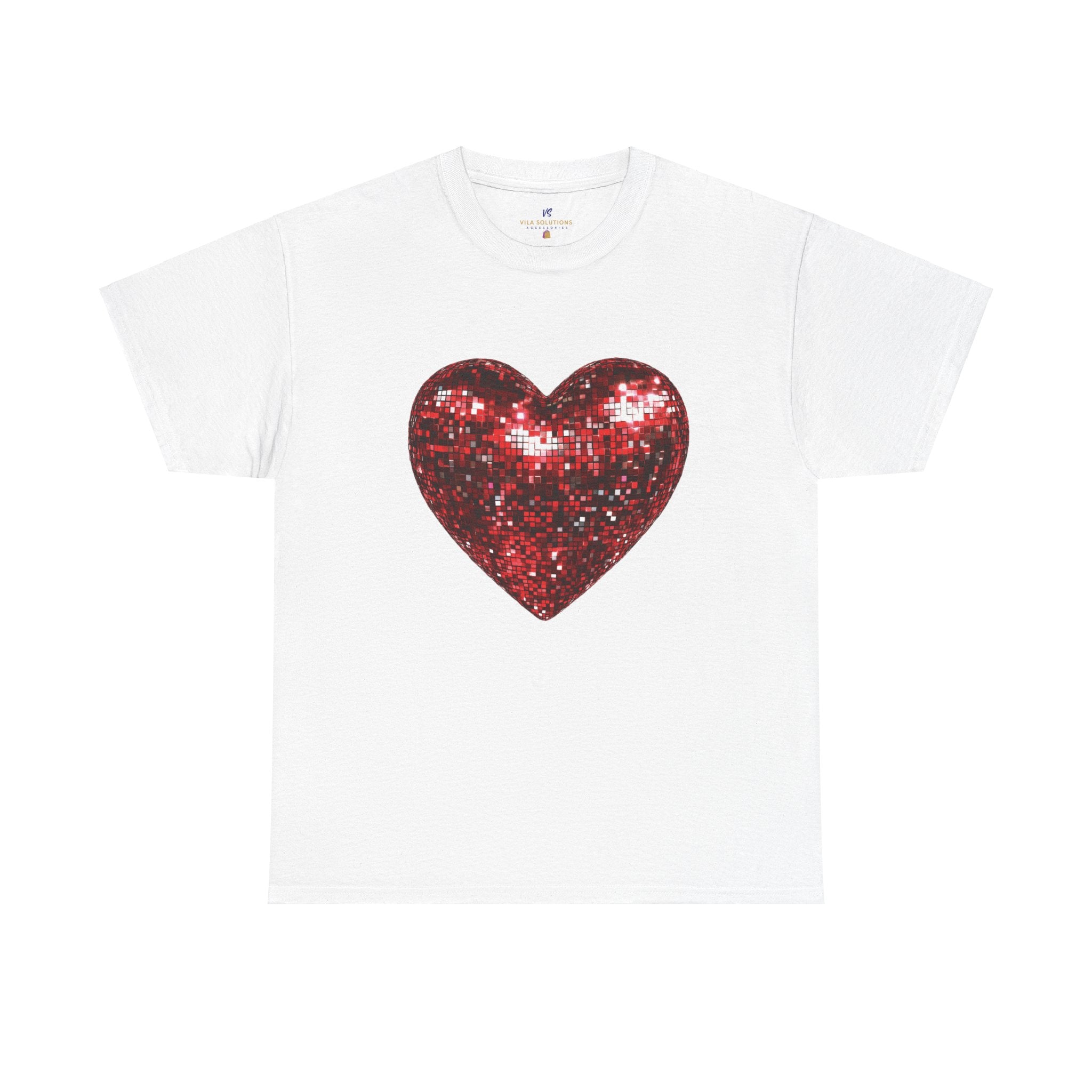 VS Bright Heart Tee, Love Gift for Her.