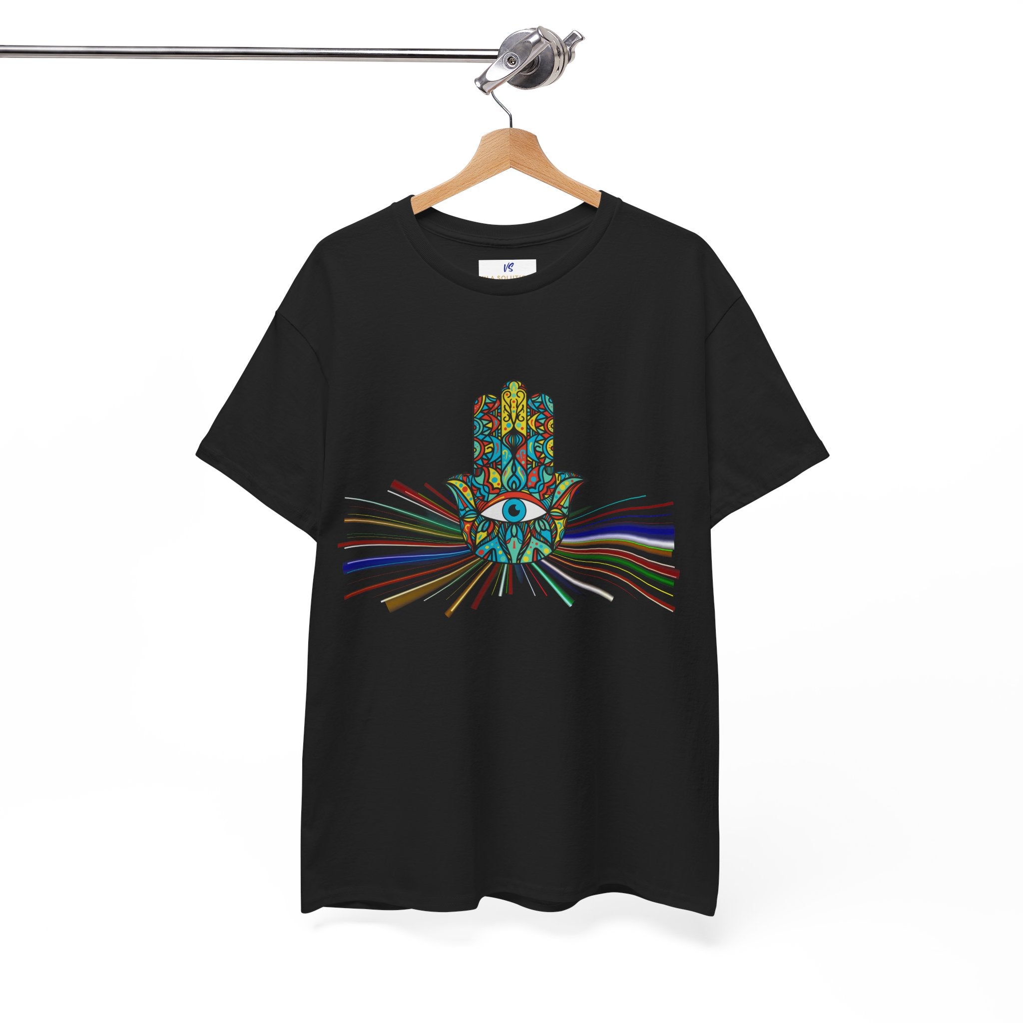 VS Unisex T-Shirt Heavy Cotton: Color Third Eye, Spiritual Graphic.
