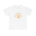 VS Unisex T-Shirt Heavy Cotton: VS Third Eye, Spiritual Graphic, Meditation Apparel.