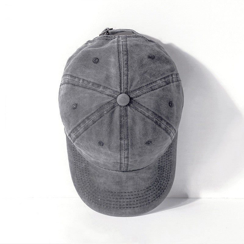Unisex Fashion Baseball Hat – Washed Look with Curved Brim
