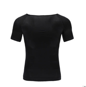 Men's Compression T-Shirt – Fitness Shaper & Slimming Belly Control