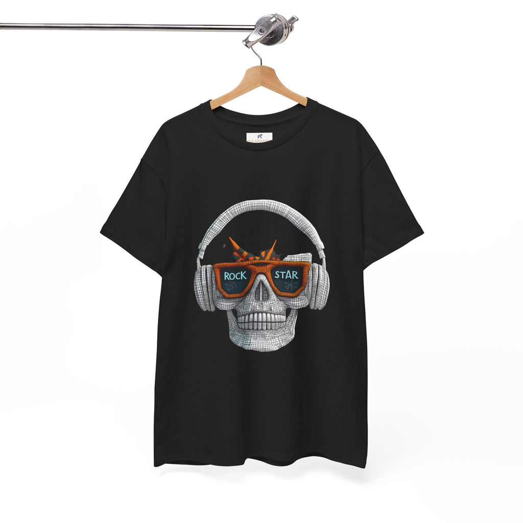 VS Rock Star Skull Unisex Tee, Music Lover Gift