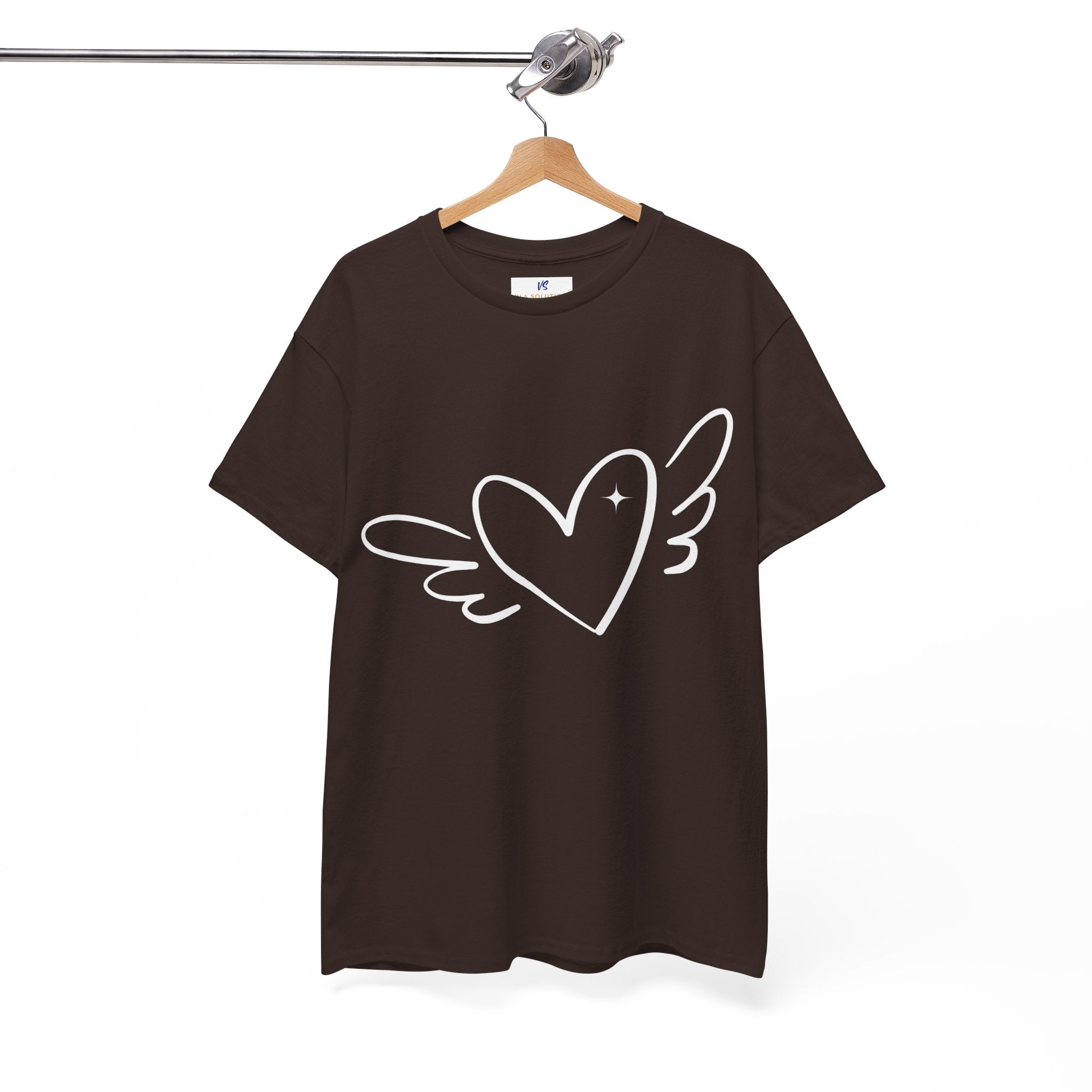 VS Unisex T-Shirt Heavy Cotton: Romantic Gift, Couples Matching Top!