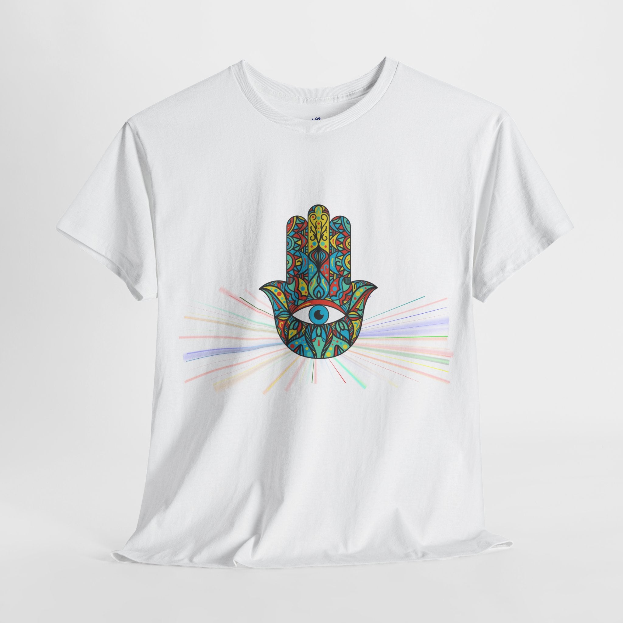 VS Unisex T-Shirt Heavy Cotton: Color Third Eye, Spiritual Graphic.