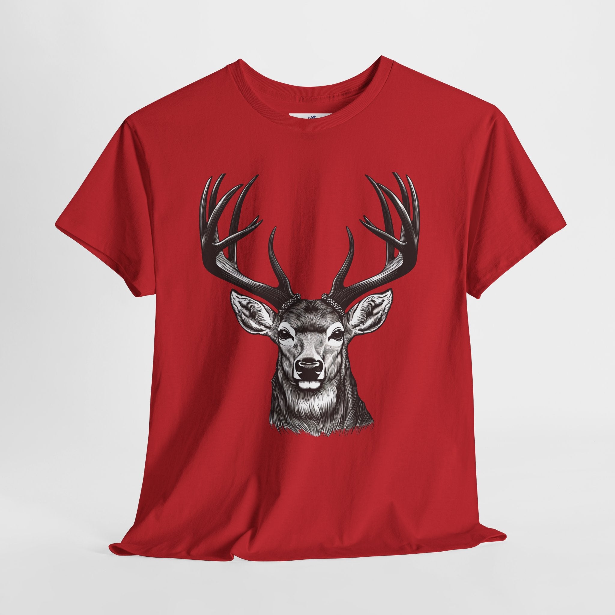 VS Buck photo Unisex Heavy Cotton Tee - Nature Lover Gift
