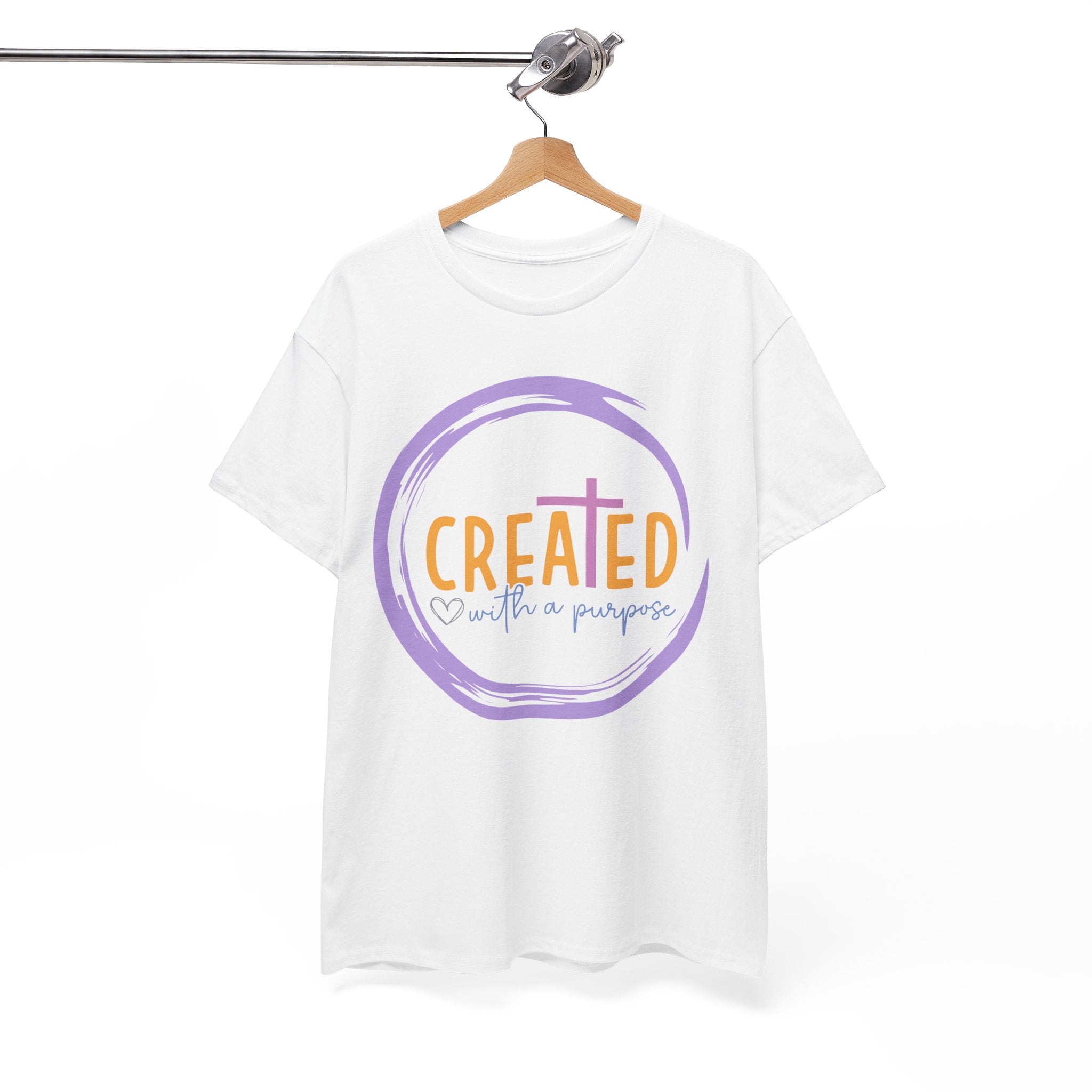 VS Unisex Heavy Cotton Fit: Purposeful Logo T-Shirt!