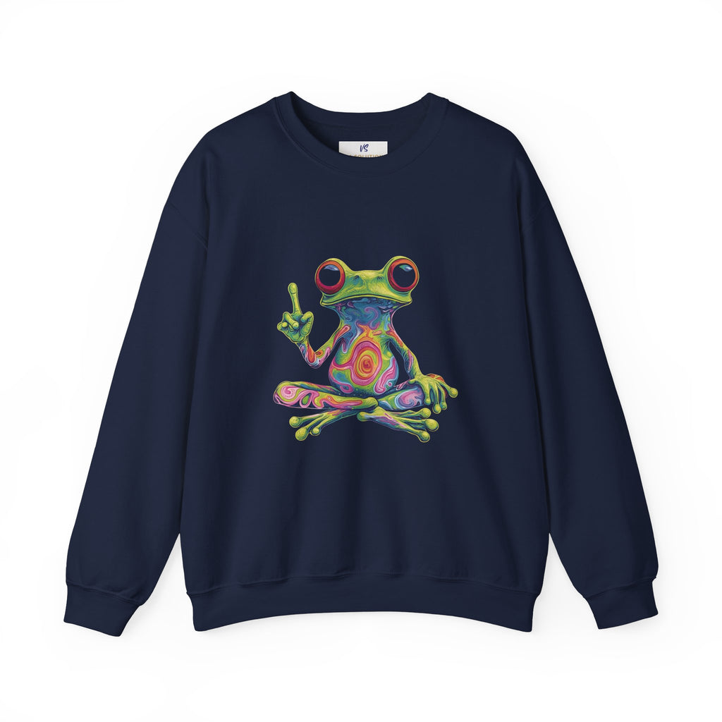 VS Fun Frog Sweatshirt, Frog Lover Gift.