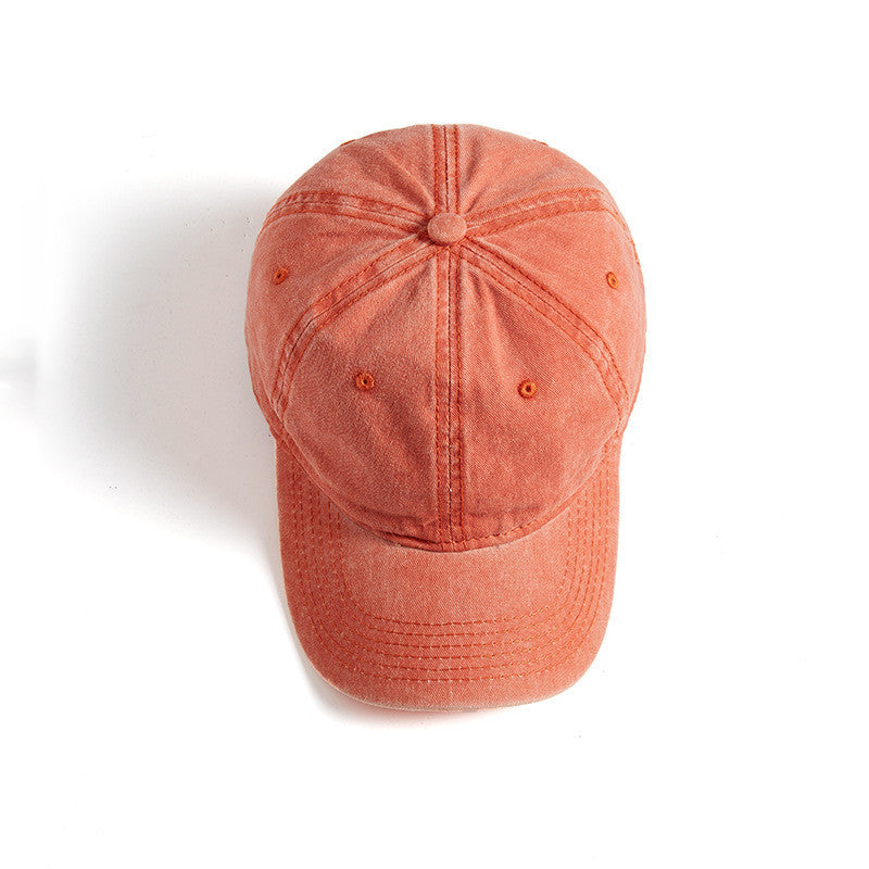 Unisex Fashion Baseball Hat – Washed Look with Curved Brim