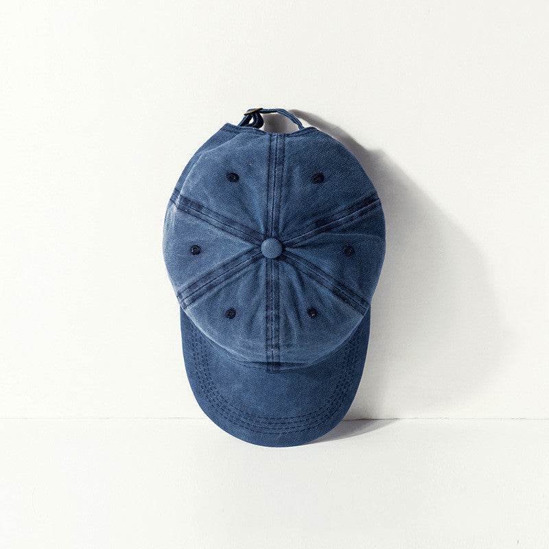 Unisex Fashion Baseball Hat – Washed Look with Curved Brim