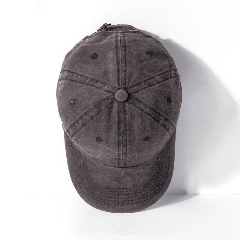 Unisex Fashion Baseball Hat – Washed Look with Curved Brim